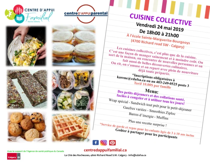 Cuisine collective - Mai 2019