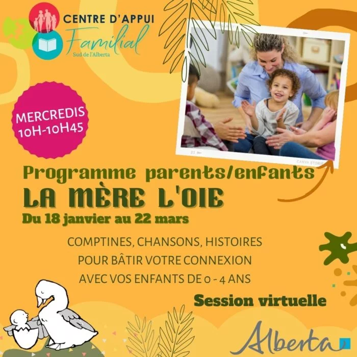 Programme parents / enfants La Mère l’Oie© Hiver 2023