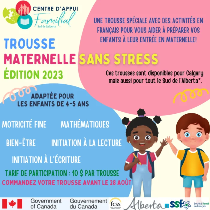 Ma Trousse Maternelle sans stress - édition 2023