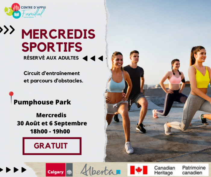 Mercredis sportifs - Août Septembre 2023
