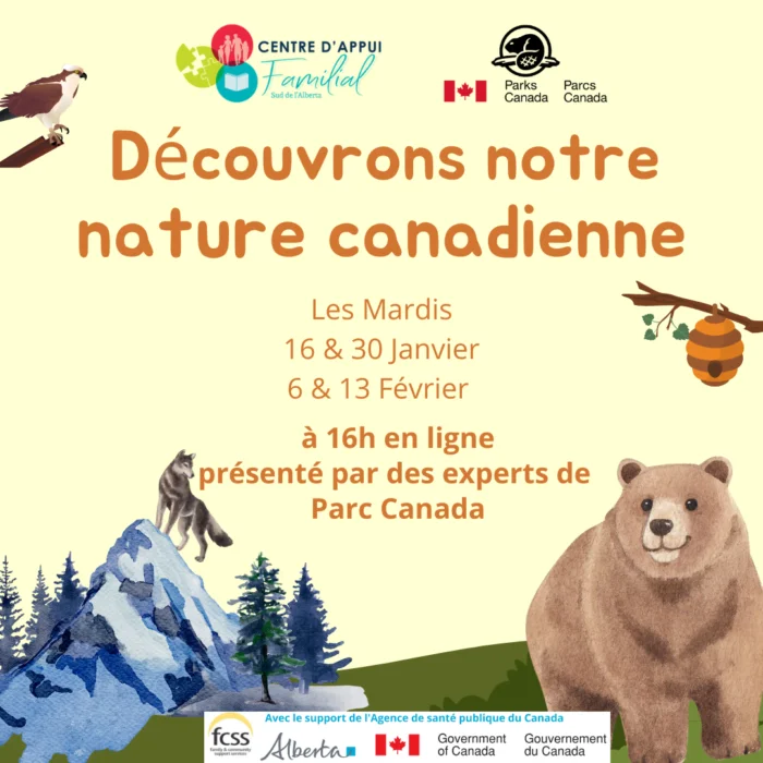 Découvrons notre nature canadienne - Hiver 2024