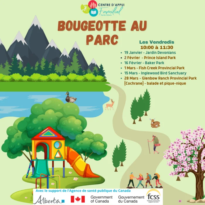 Bougeotte au parc - Hiver 2024