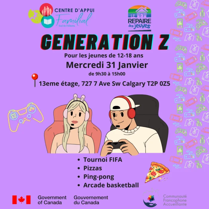 Génération Z (12 à 18 ans) - 31 Janvier 2024