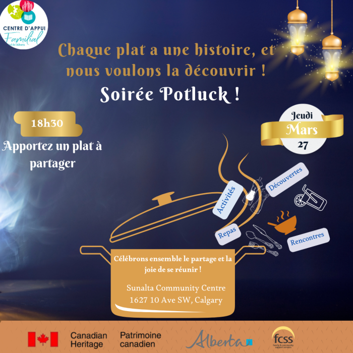 Fête du partage - Soirée potluck et activités