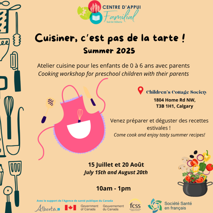 Cuisiner, c'est pas de la tarte ! - Summer 2025