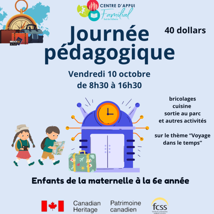 Journée pédagogique - 10 octobre 2025