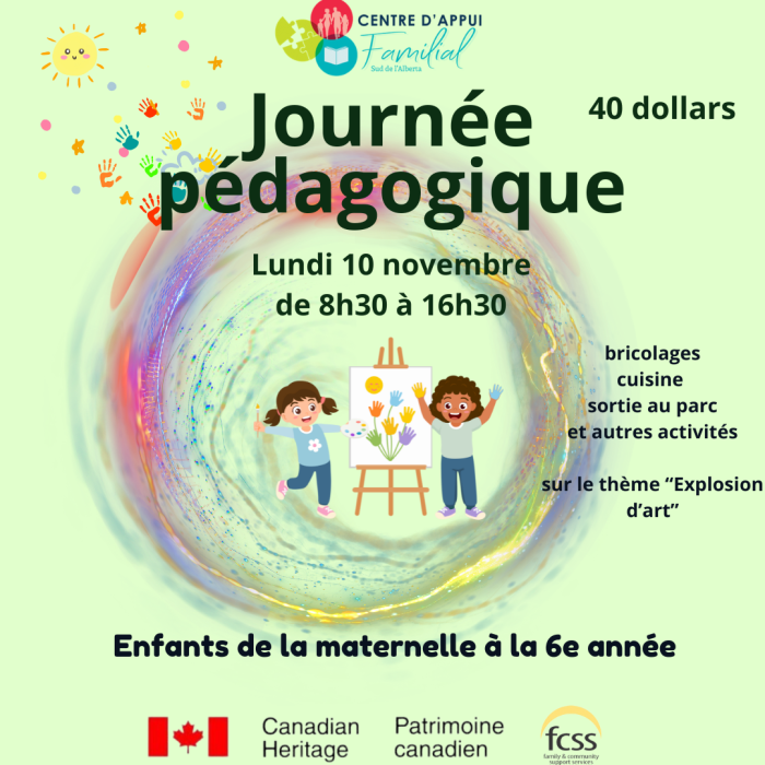 Journée pédagogique - 10 Novembre 2025
