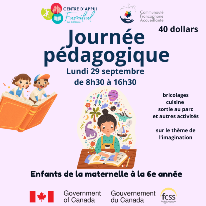 Journée pédagogique - 29 septembre 2025