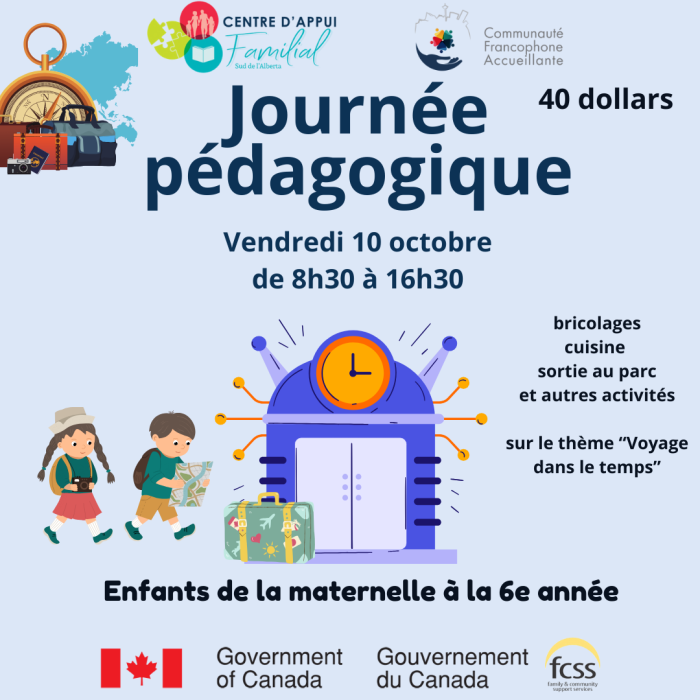 Journée pédagogique - 10 octobre 2025