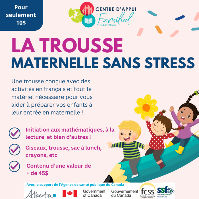Ma Trousse Maternelle sans stress - édition 2025