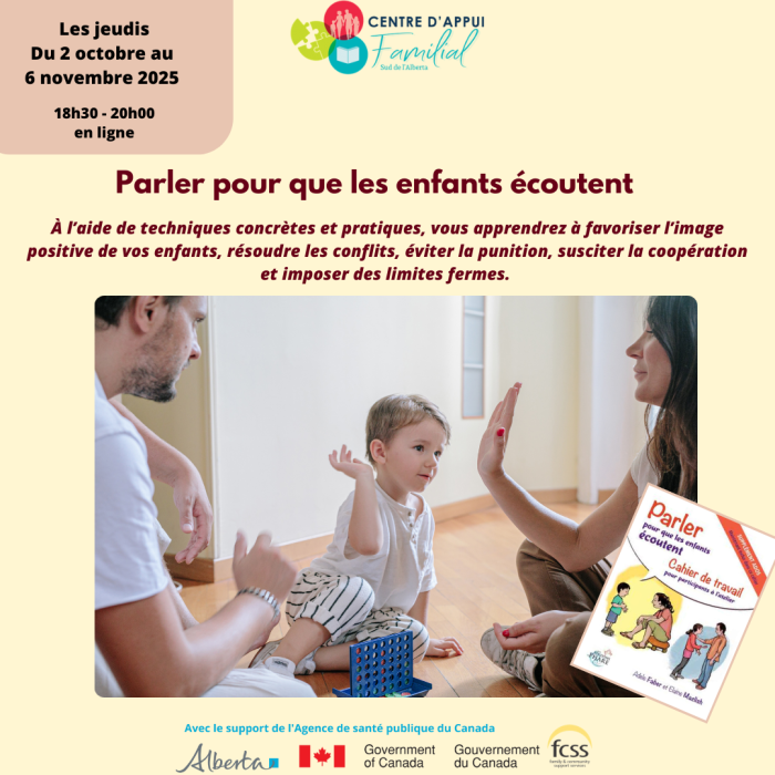Parler pour que les enfants écoutent - 2025