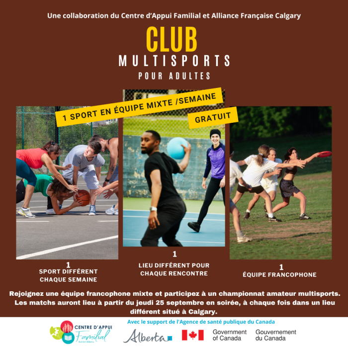 Club Multisports pour Adultes (mixte) - Championnat amateur Automne 2025