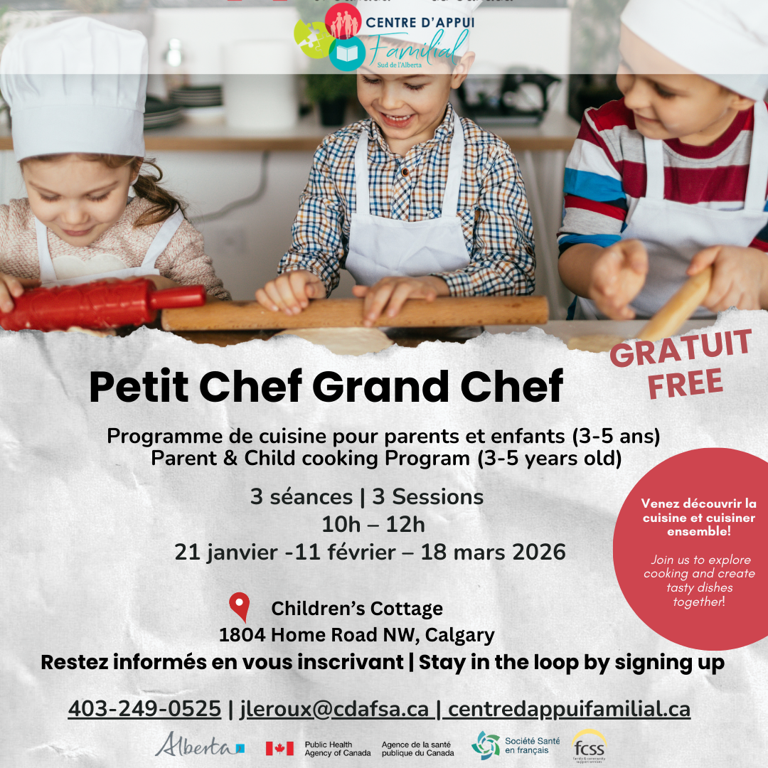 Petit Chef, Grand Chef - Janvier - mars 2026
