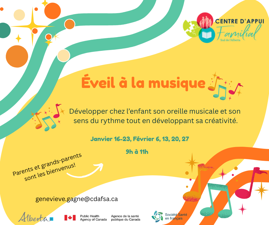 Eveil Musical - Airdrie - Hiver 2026