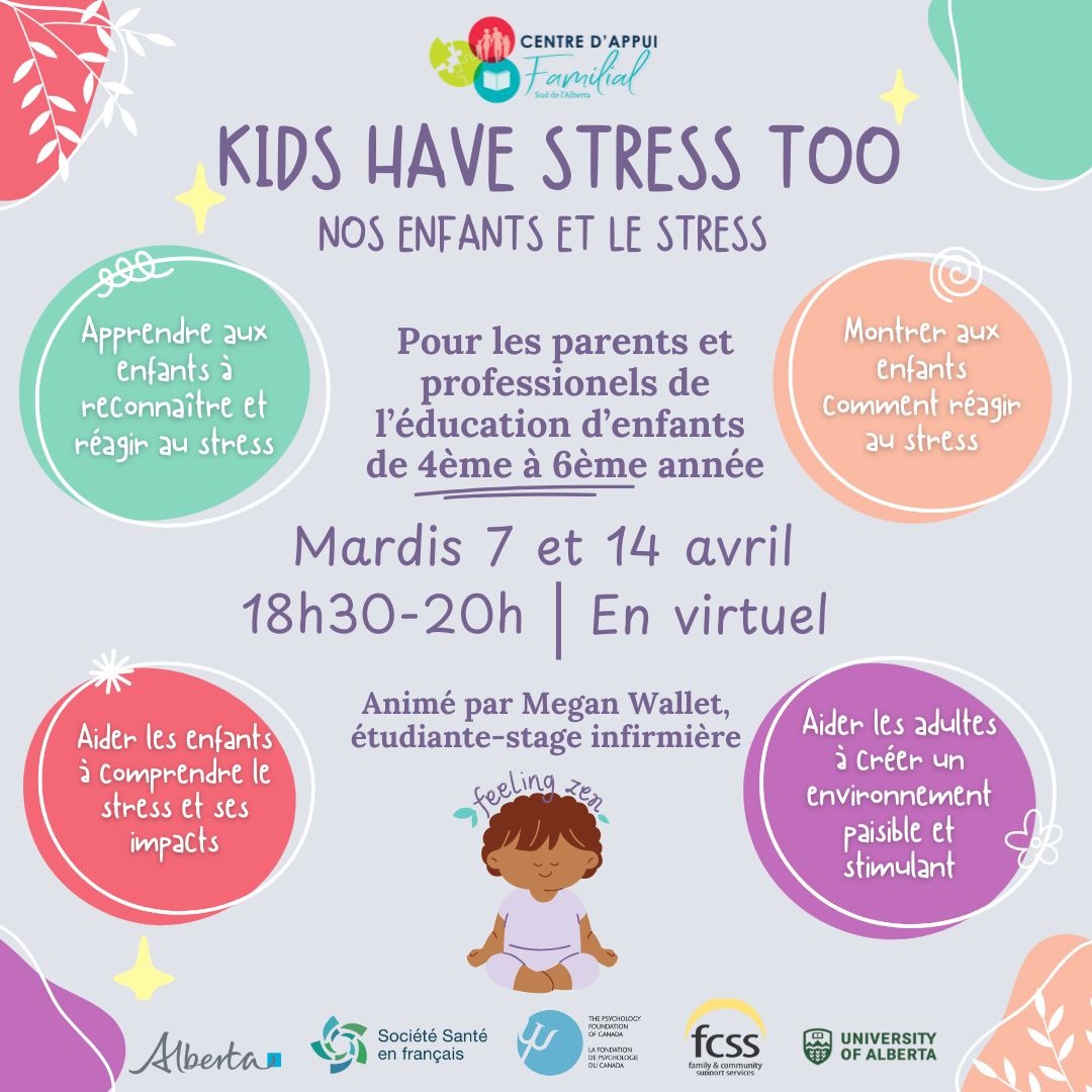 Kids Have Stress Too - 4ème à 6ème année - 2026
