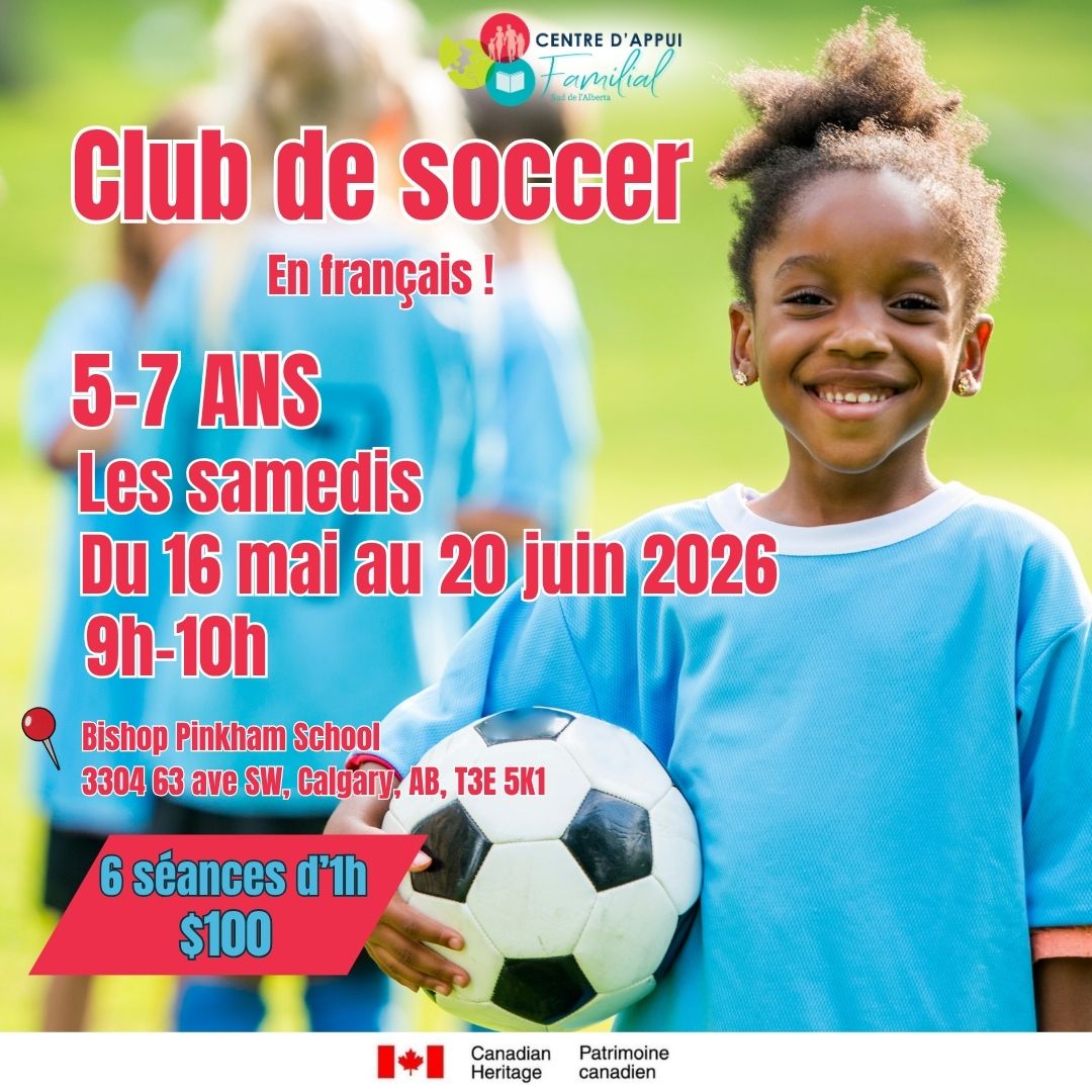 Soccer - 5 à 7 ans - Mai-juin 2026