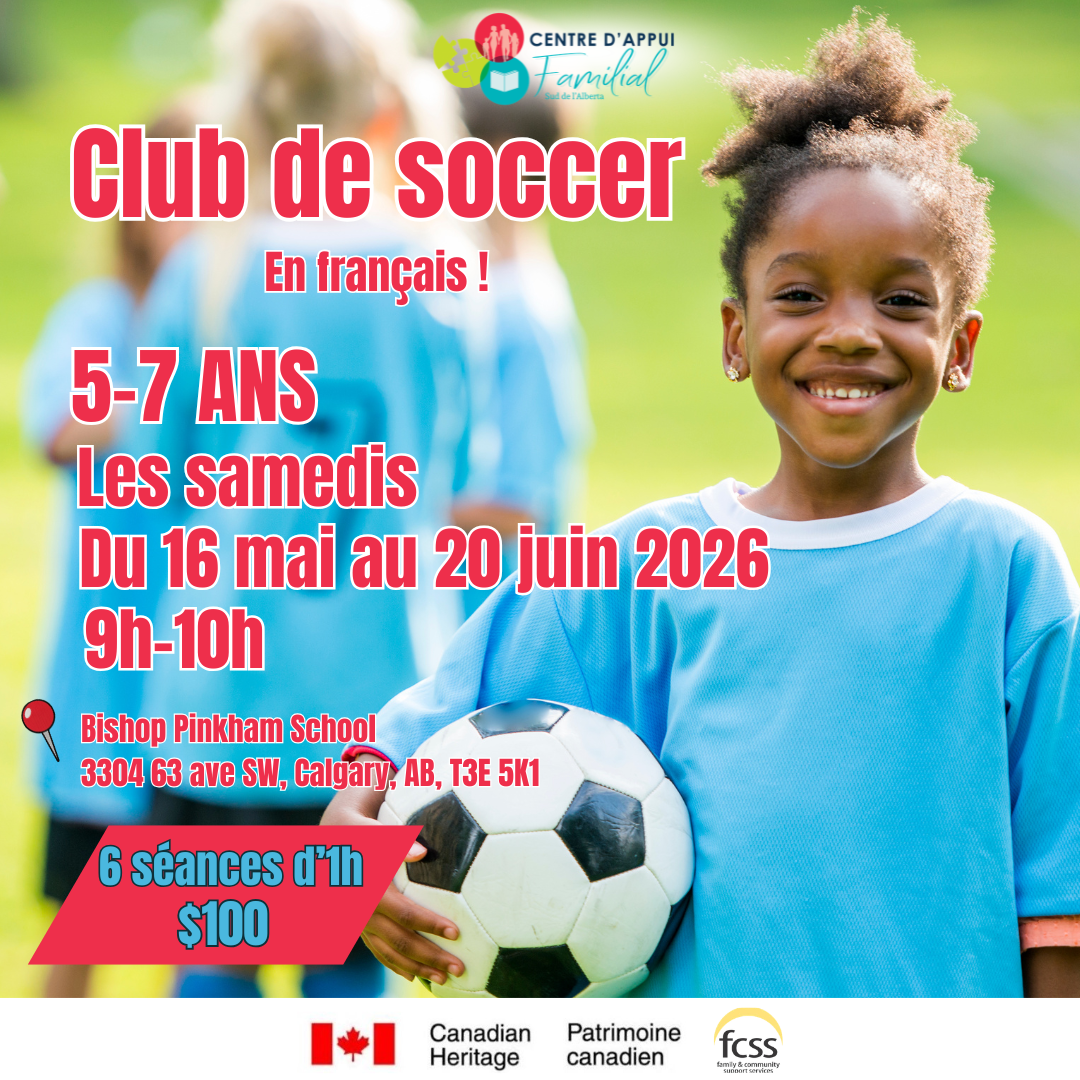 Soccer - 5 à 7 ans - Mai-juin 2026